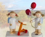 Engel mit Luftballons